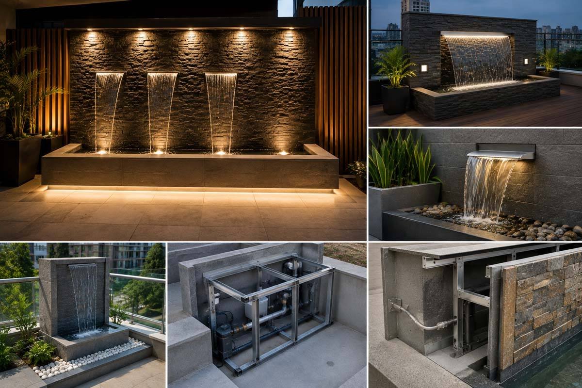 Custom Fountain / Balcony Fountain / Terrace Fountain
